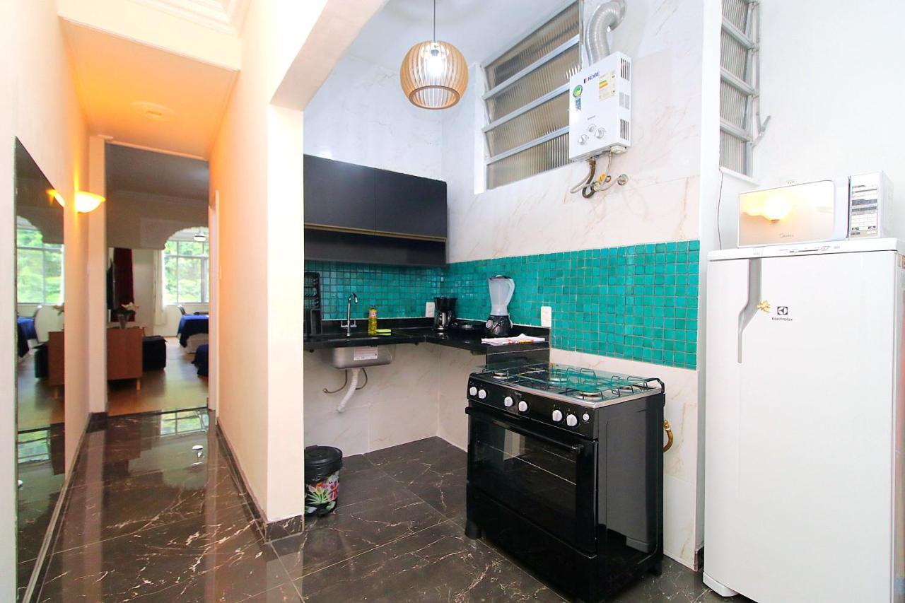 Apartmán Fantastico 1 Quarto E Sala Em Copacabana Com Vista Para Natureza Rio de Janeiro Exteriér fotografie