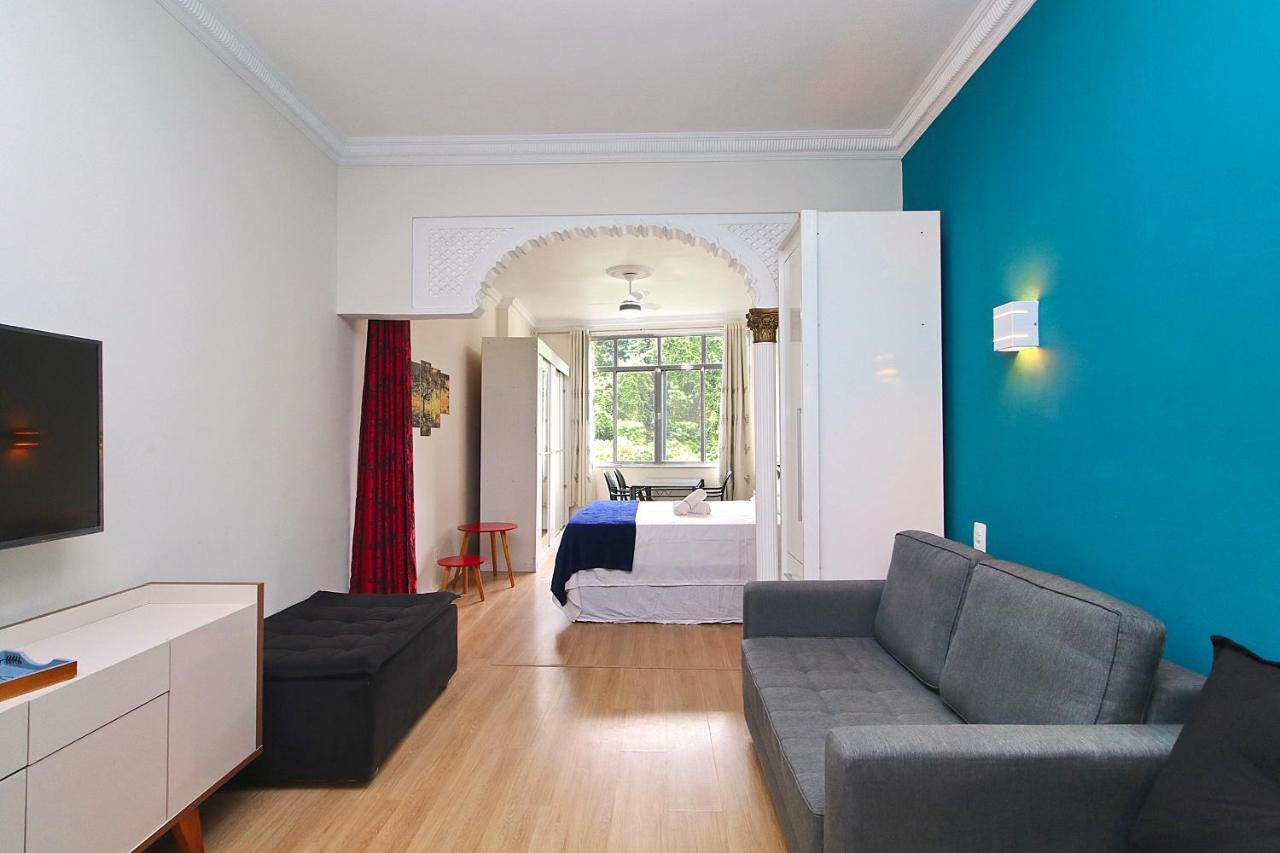 Apartmán Fantastico 1 Quarto E Sala Em Copacabana Com Vista Para Natureza Rio de Janeiro Exteriér fotografie